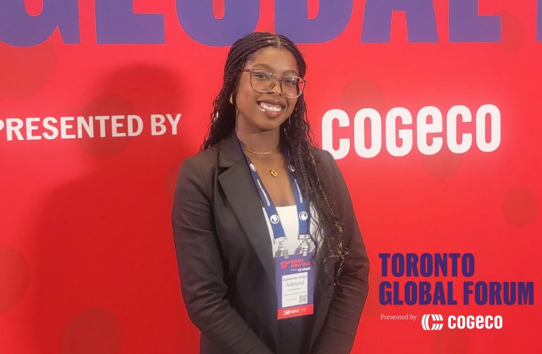 Gigi at Toronto Global Forum 2024