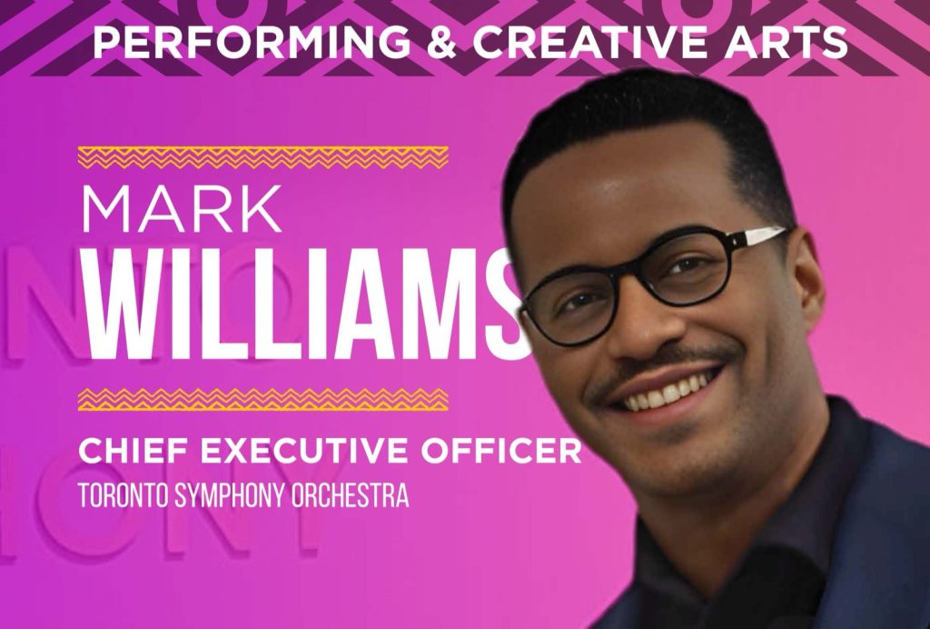 We Are Canada exhibit portrait of Mark Williams, Chief Executive Officer, Toronto Symphony Orchestra
